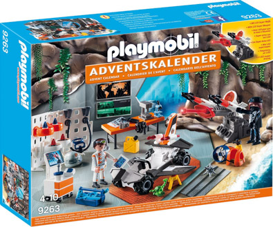 Playmobil Adventskalender 9263 Spy Team Werkstatt