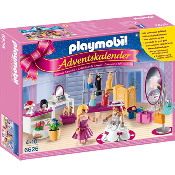 Ankleidespaß für die große Party Playmobil Adventskalender 2015
