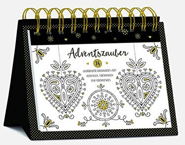 Postkarten-Adventskalender Adventszauber 2017