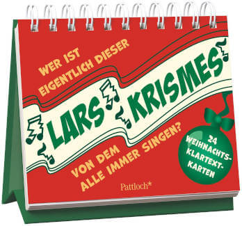 Postkarten Aufsteller Adventskalender Wer ist eigentlich dieser Lars Krismes