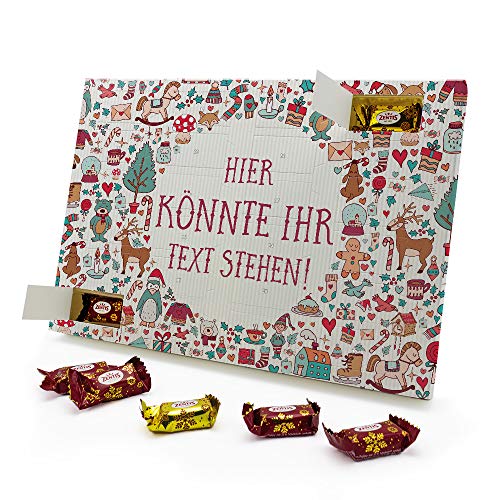 printplanet - Marzipan Adventskalender mit eigenem Text - gefüllt mit Zentis® Pralinés aus Edelmarzipan - Hintergrund 4-2020