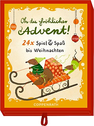Schachtelspiel - Oh du fröhlicher Advent!: 24 x Spiel & Spaß bis Weihnachten