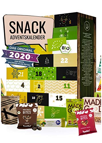 Snack Adventskalender 2020 Adventskalender zum Snacken I für den kleinen Hunger zwischendurch I köstliche Snacks für die Adventszeit I Leckerein Weihnachten I genussvoll durch die Adventszeit