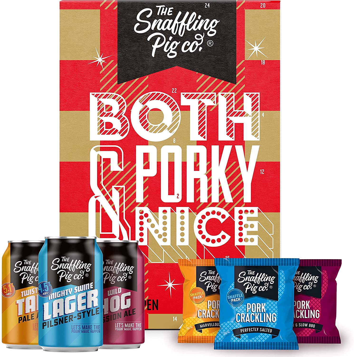 Snaffling Pig Beer & Pork Crackling Advent Calendar