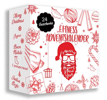 Sport Fitness Eiweisskönig Adventskalender