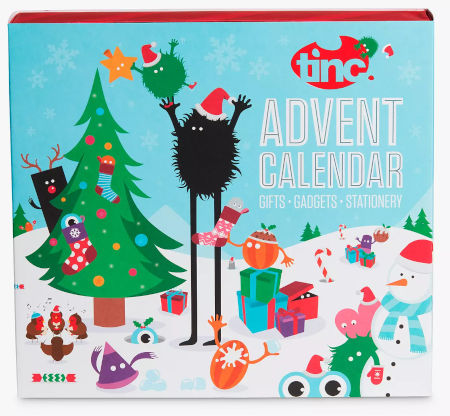 Tinc Children's Gifts, Gadgets & Stationery Advent Calendar