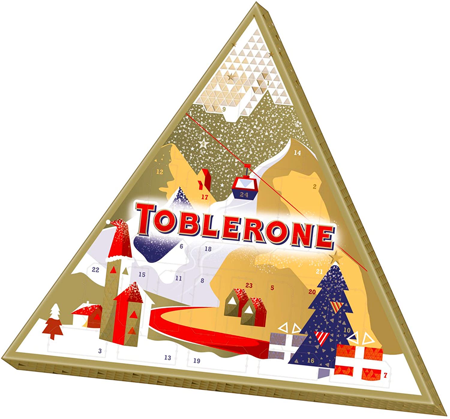 Toblerone Advent Calendar 200 Grams