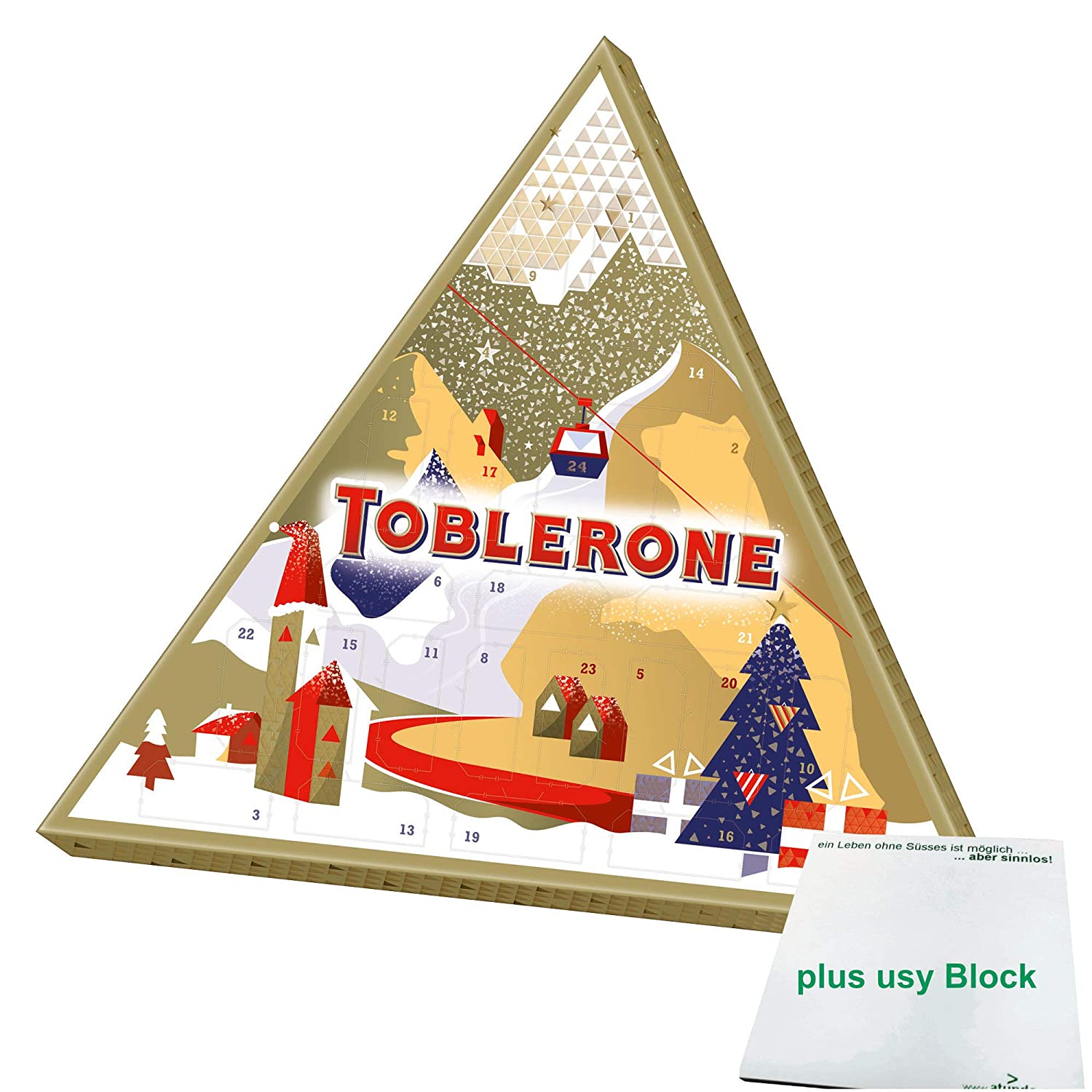 Toblerone Adventskalender