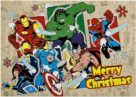 Undercover Marvel Avengers Adventskalender für Kinder