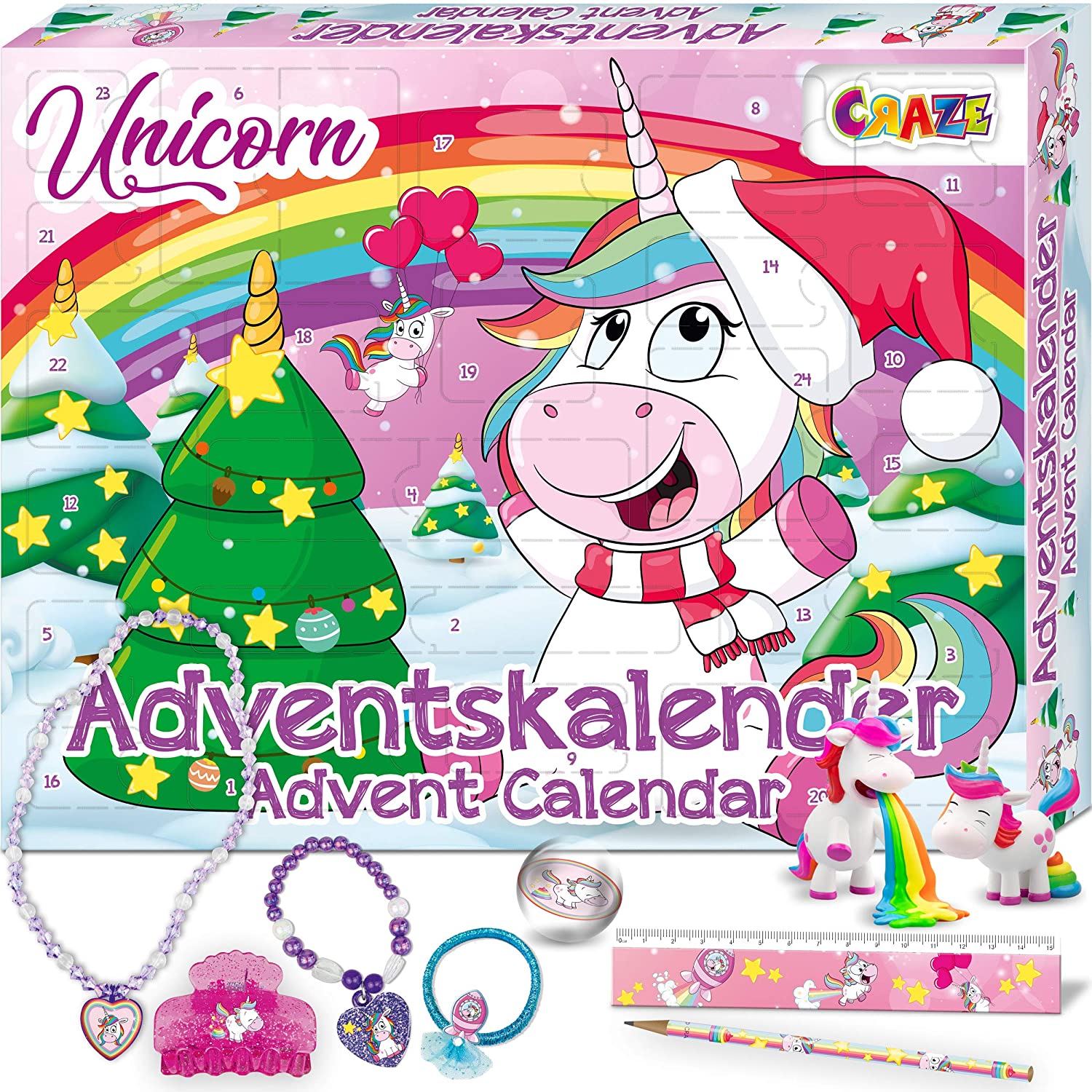 Craze Unicorn Advent Calendar 2020