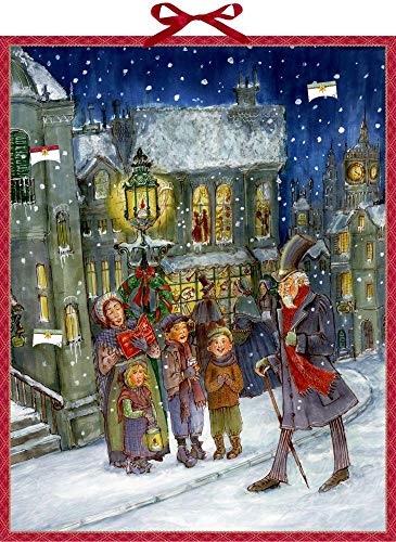 Zettelkalender - Die Weihnachtsgeschichte von Charles Dickens: Die Weihnachtsgeschichte in 24 Kapiteln