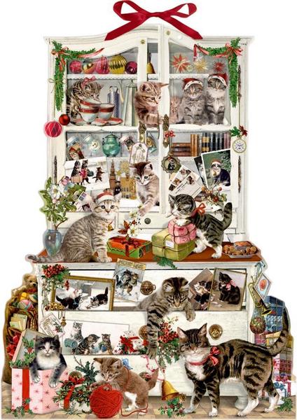 Zettelkalender – Katzen im Advent